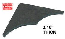 Load image into Gallery viewer, "WAVE" 3" x 3" GUSSET 3/16"