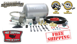 VIAIR ULTRA LIGHT DUTY ON BOARD AIR SYSTEM (12V, 130PSI COMPRESSOR, 1.0 GALLON TANK)
